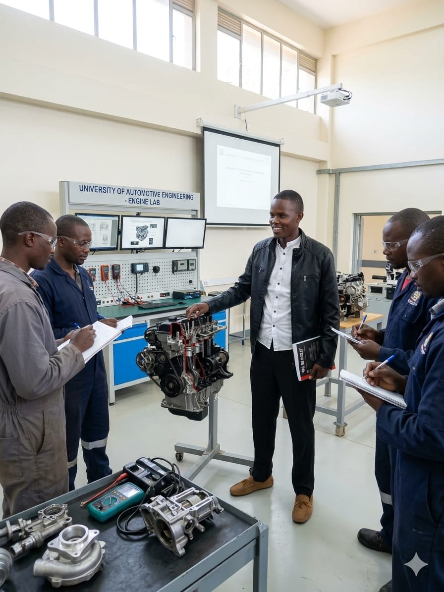 WELCOME TO AUTOMOTIVE ENGINEERING 